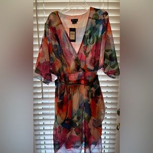 City Chic Wrap Dress Size 16 NWT